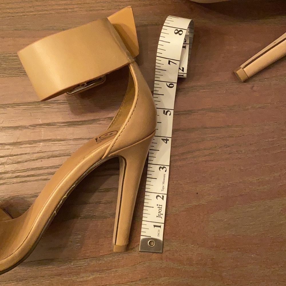 Nude Basic Strappy Heel - image 5